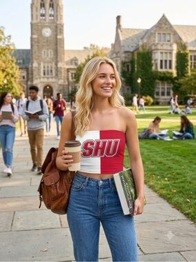 Sacred Heart University SHU Tube Top NNT